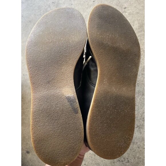 Vintage Onitsuka Tiger D1K1L Men’s shoes Sz 9 F460811 Black White Red Leather - Picture 5 of 11